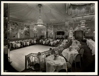 Iridium-rommet på Hotel St. Regis, 1937 (sølv gelatintrykk)
