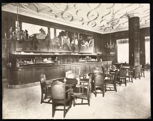 The Old King Cole Bar på Hotel Knickerbocker, 1906 (sølv gelatintrykk)