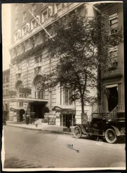 Utsikt over Robert Treat Hotel, Newark, New Jersey, 1916 (sølv gelatintrykk)