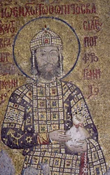 Keiser John Comnenus i Hagia Sophia (mosaikk)