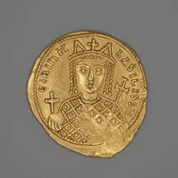 Solidus av keiserinne Irene, 797-802 (gull)