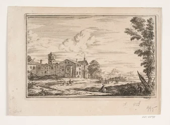 Villa med dobbel trapp sett fra hagen