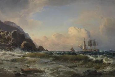 En norsk kystlinje