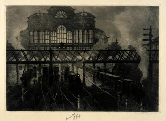 Grand Central Station om natten