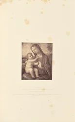 Jomfru Maria og barnet, av Filippino Lippi