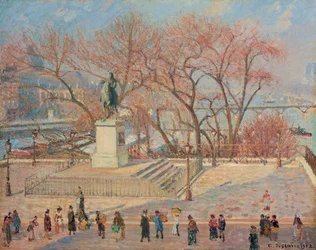 Statue av Henrik IV, morgen, sol; Statue av Henri IV, matin, soleil, 1902