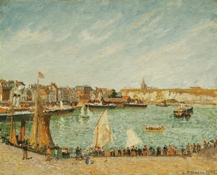 Ettermiddagssolen, ytre havn i Dieppe; The Afternoon, Sun, Den ytre havnen i Dieppe, 1902