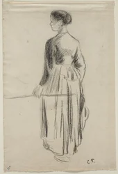 Kuherinnen, Eragny, 1886.