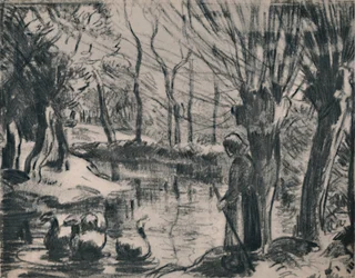 The Goose Girl, ca. 1870-tallet, 1946
