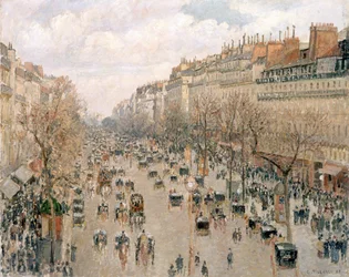 Boulevard Montmartre, ettermiddagssol