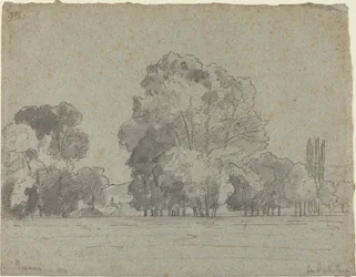 Grove of Trees, 1859.