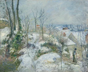 Kanin Warren ved Pontoise, Snow