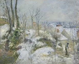 Kanin Warren ved Pontoise, Snow, 1879.