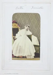 Adelina Patti, Traviata, 1860-69.