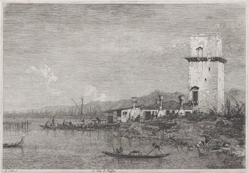 The Tower of Malghera, fra serien Vedute (Views)