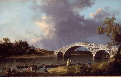 Utsikt over Walton Bridge