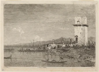 Tårnet i Malghera, ca. 17351746.