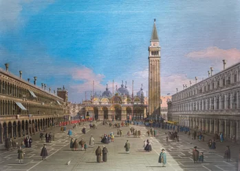 Markusplassen med basilikaen, Venezia