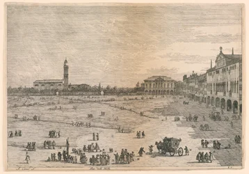 Prà della Valle (Prato della Valle, Padua), fra Andre visninger tatt fra andre steder