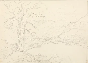 Ved Rydalssjøen, 8. februar 1836
