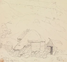 På Sandrock, Isle of Wight, 13. august 1829