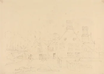 Barton Farm House, East Cowes, Isle of Wight, mai 1833