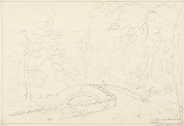 Bro nær Loweswater Church, 2. august 1835