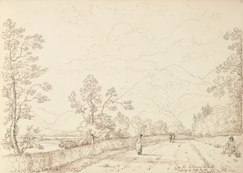 På Killarney Road som fører til Ross Castle, 4. september 1841
