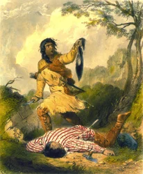 Death Whoop, 1853 (farge litho)