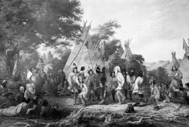 Dog Dance of the Dakotas, c1847.