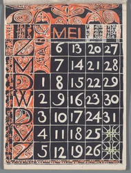 Kalenderblad mai 1900
