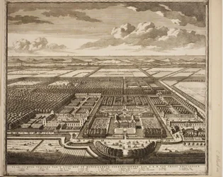 Frederik Henriks lystslott i Hornslaardyck ved Gravesand