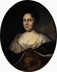 Portrett av keiserinne Catherine I. 1684-1727, 1717
