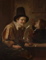 To menn i en taverna