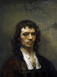 Selvportrett, ca. 1645 (olje på tre)