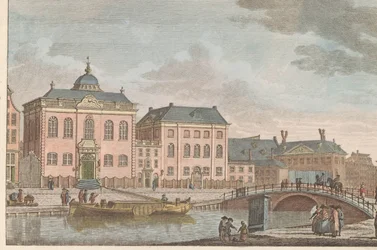Høytysk synagoge i Amsterdam, ca. 1790
