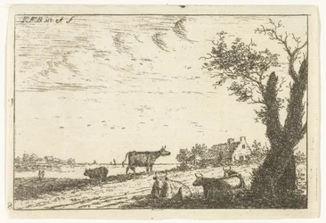 Elvelandskap med kyr Landskap (serietittel)