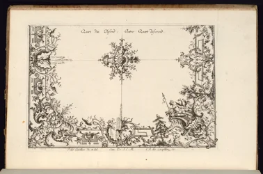 Two Quarters of a Ceiling, Nouveau Livre de Plafonds (New Ceiling Book)
