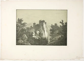 Ruiner av et slott