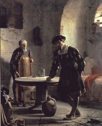Kong Christian II i fengsel