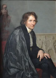 Portrett av billedhuggeren Bertel Thorvaldsen 1770-1844, 1814