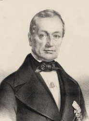 Portrett av komponisten Heinrich August Neithardt 1793-1861, ca. 1850.