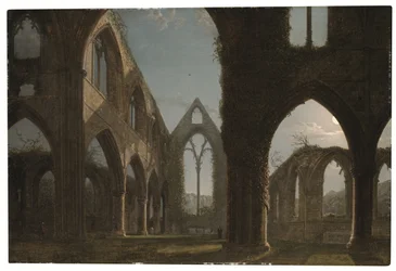 Tintern kloster (olje på lerret)