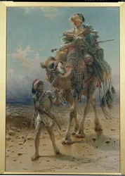 Krysser ørkenen, 1869