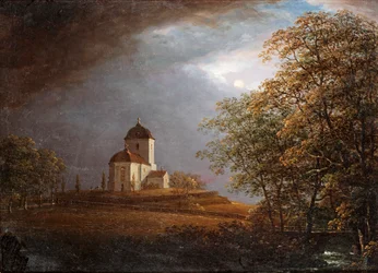 Utsikt fra Andrarums kirke