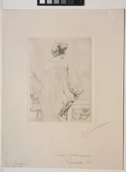 Lisbeth, sett bakfra