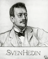 Portrett av Sven Anders Hedin (Stockholm