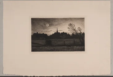 Hornbæk kirke, sommerkveld