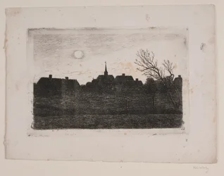 Hornbæk kirke, sommerkveld