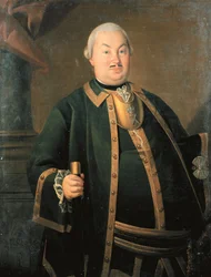 Portrett av general Fyodor Berchman, 1762